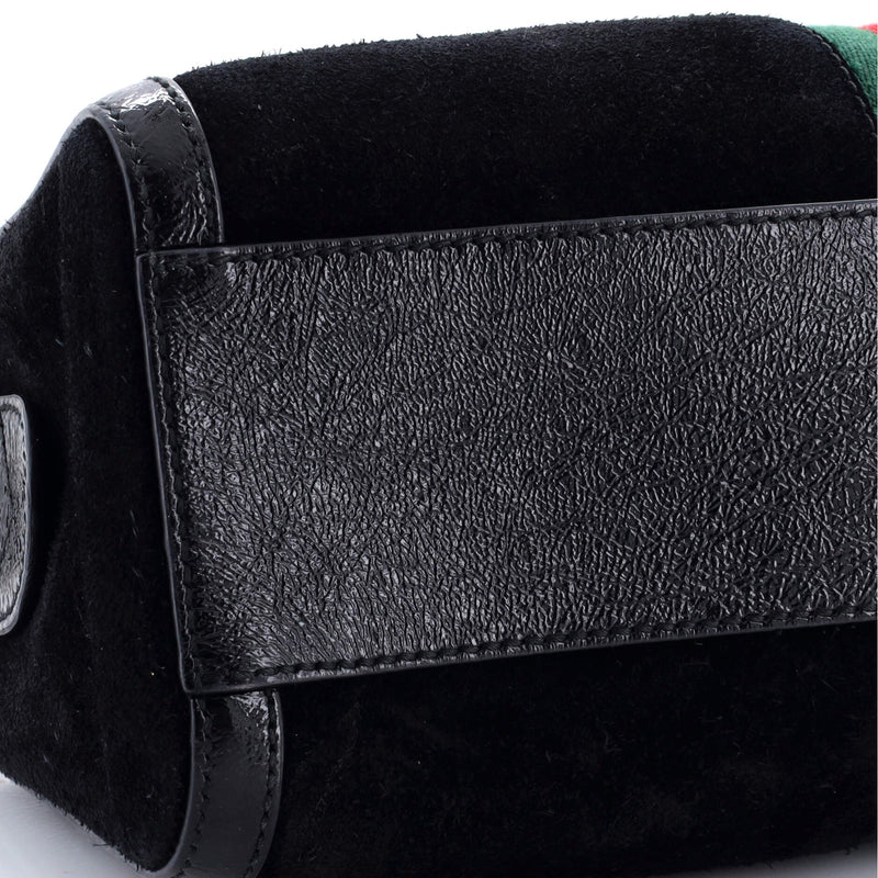 Ophidia Boston Bag Suede Medium