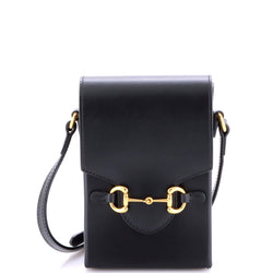 Horsebit Crossbody Bag Leather Mini