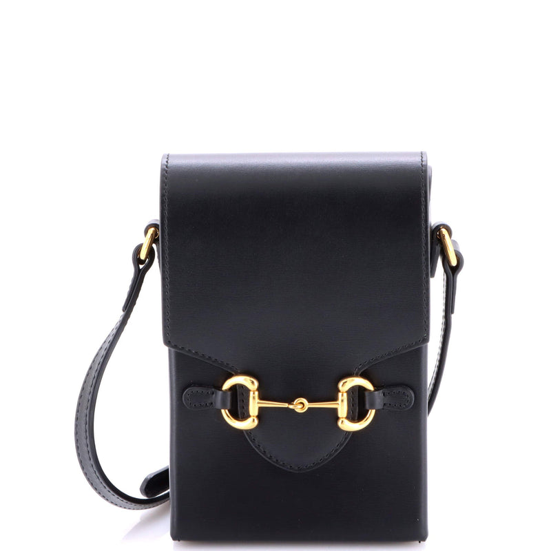 Horsebit Crossbody Bag Leather Mini