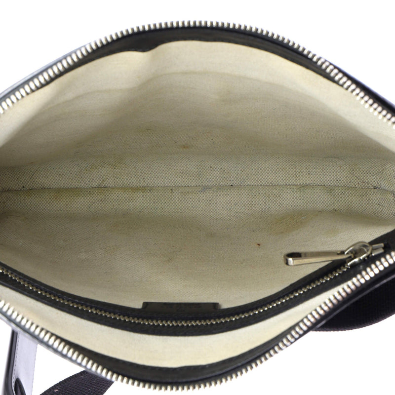 Front Zip Messenger Gg Embossed