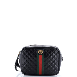 Trapuntata Camera Bag Quilted Leather