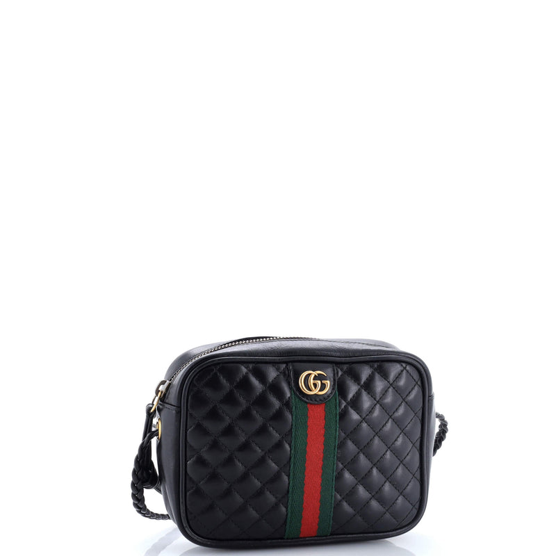 Trapuntata Camera Bag Quilted Leather