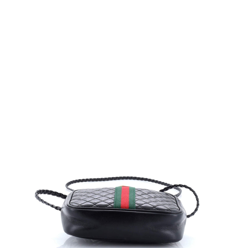 Trapuntata Camera Bag Quilted Leather