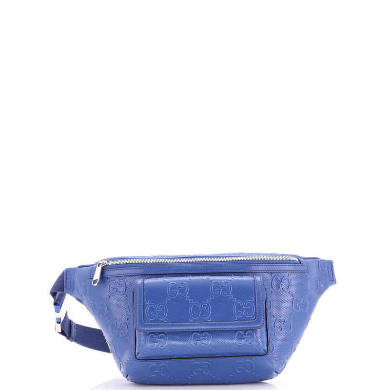 Front Pocket Belt Bag Gg Embossed