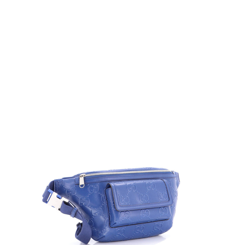 Front Pocket Belt Bag Gg Embossed