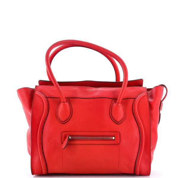 Shoulder Luggage Bag Leather