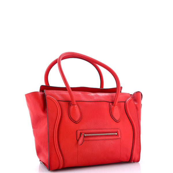 Shoulder Luggage Bag Leather