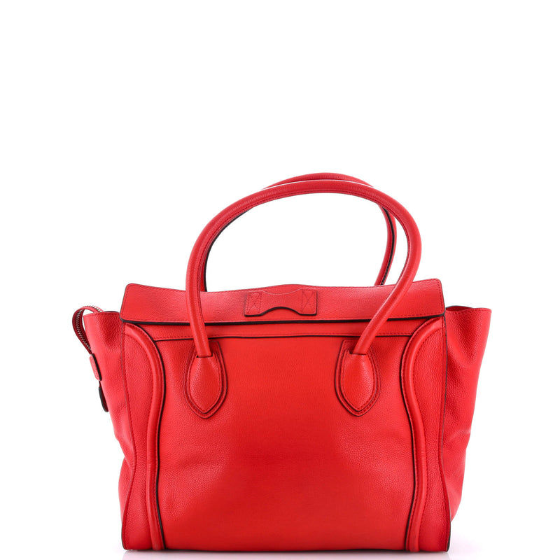 Shoulder Luggage Bag Leather