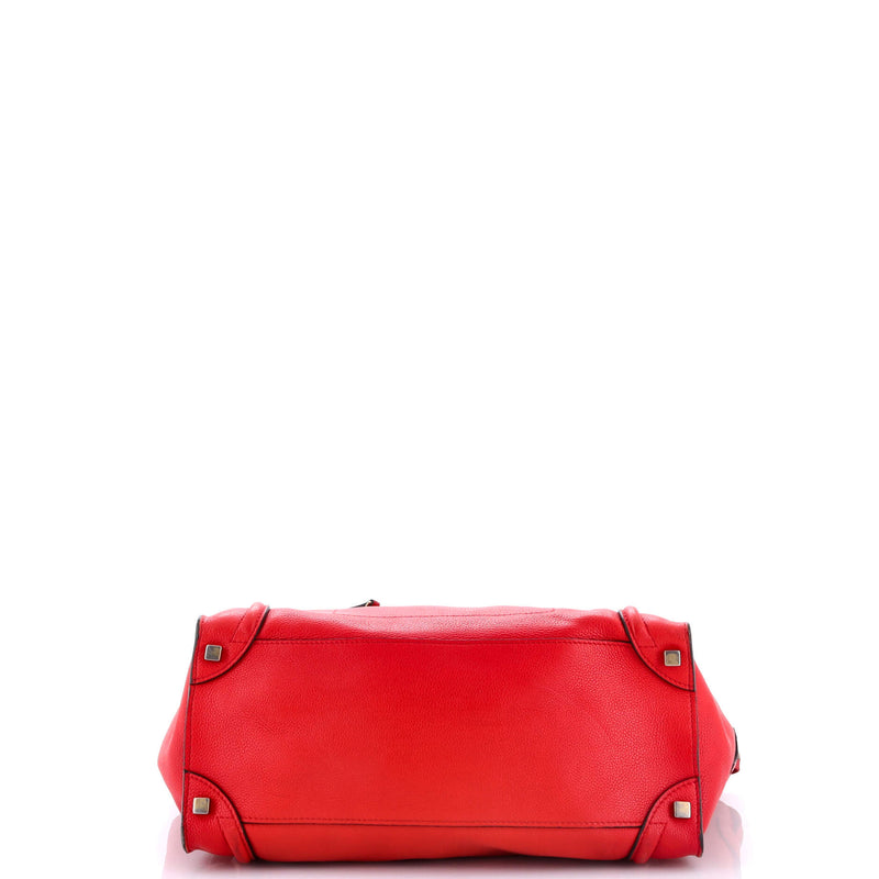 Shoulder Luggage Bag Leather