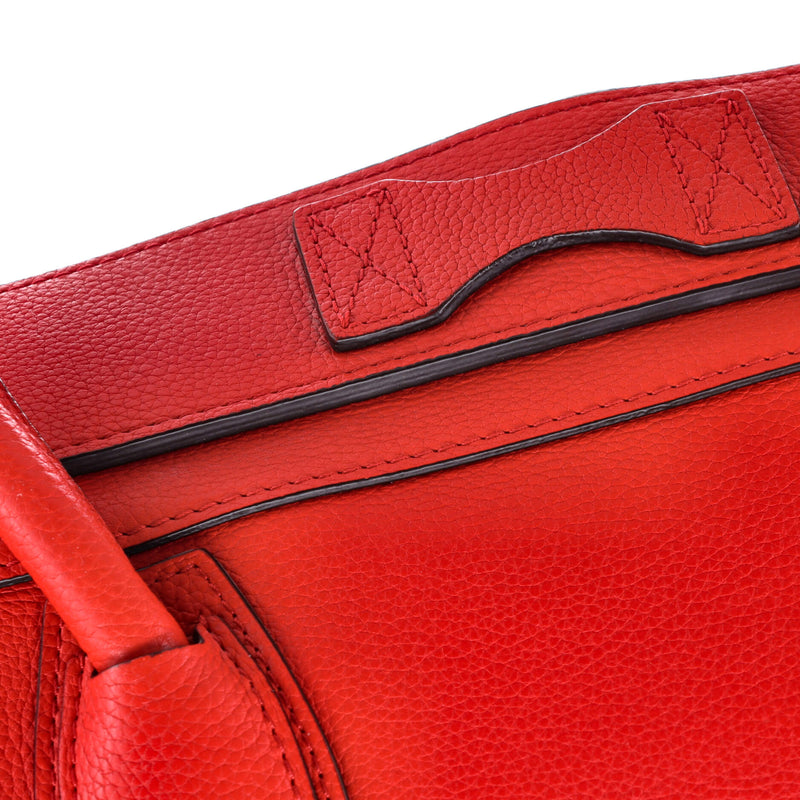 Shoulder Luggage Bag Leather