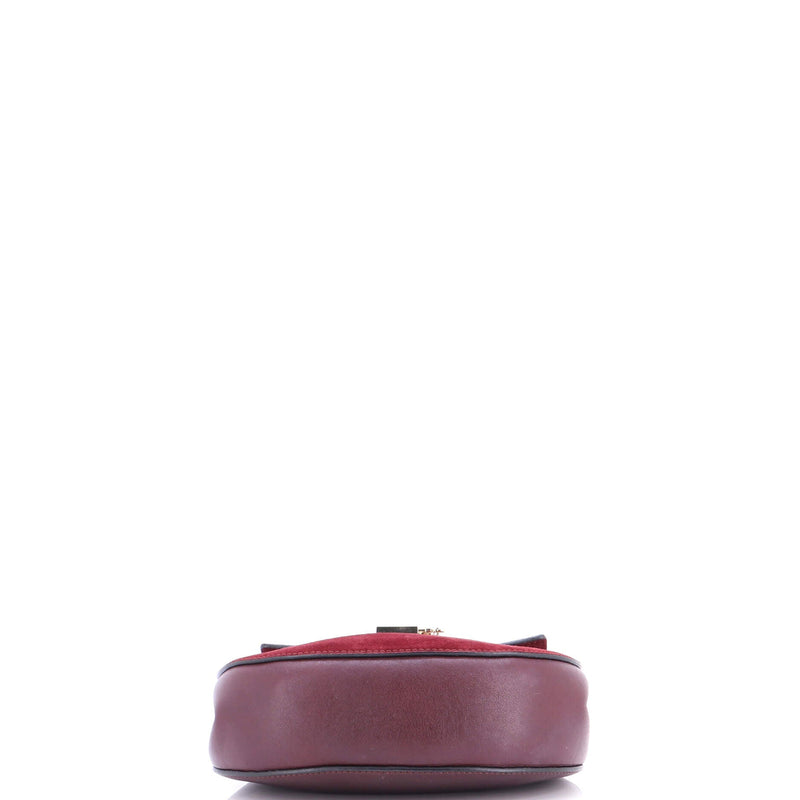 Drew Crossbody Bag Python And Suede