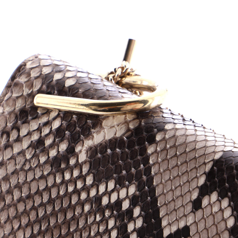 Drew Crossbody Bag Python And Suede