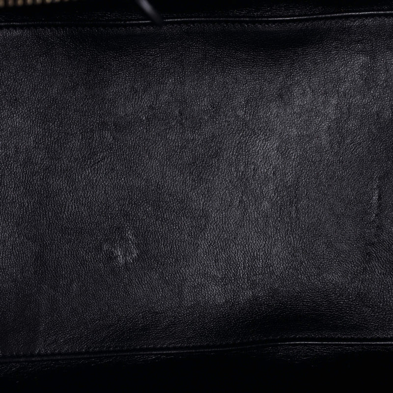 Luggage Bag Printed Textile And Leather