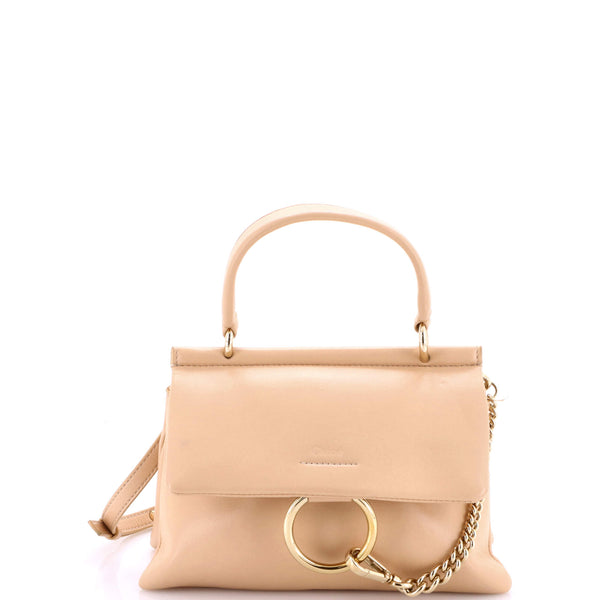 Faye Top Handle Bag Leather Small