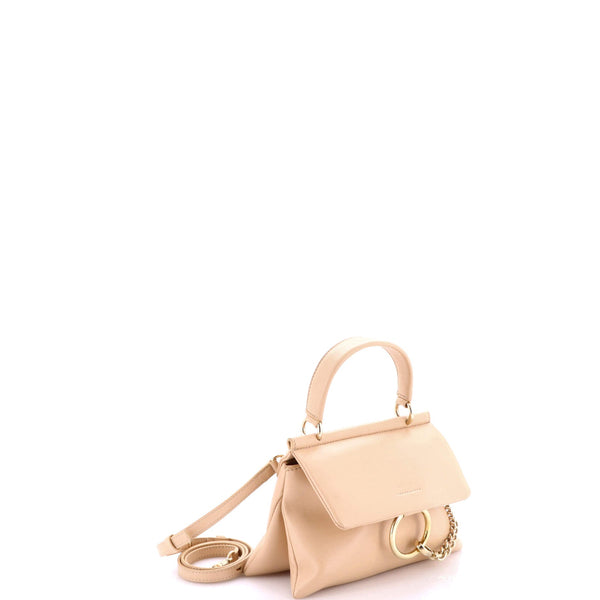 Faye Top Handle Bag Leather Small