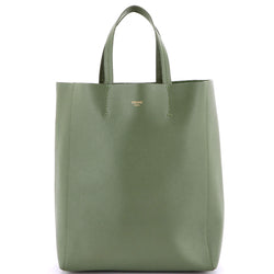 Vertical Cabas Tote Grained Calfskin