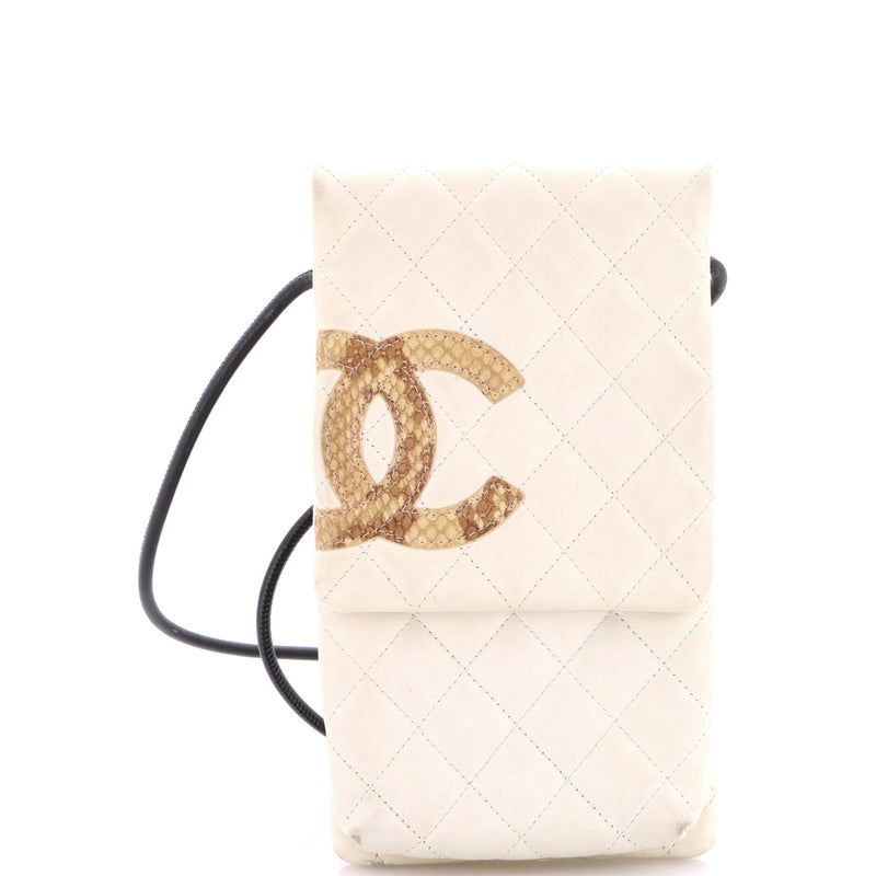 Cambon Flap Crossbody Bag Quilted