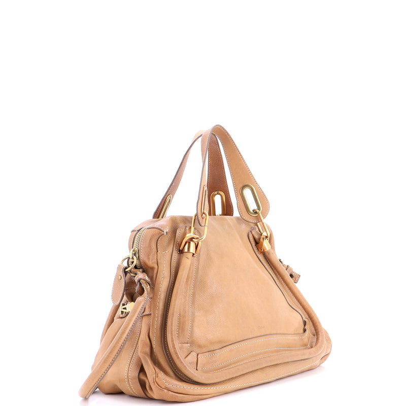 Paraty Top Handle Bag Leather Medium