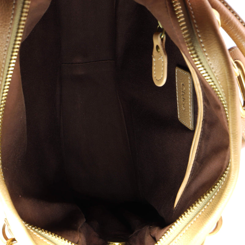 Paraty Top Handle Bag Leather Medium