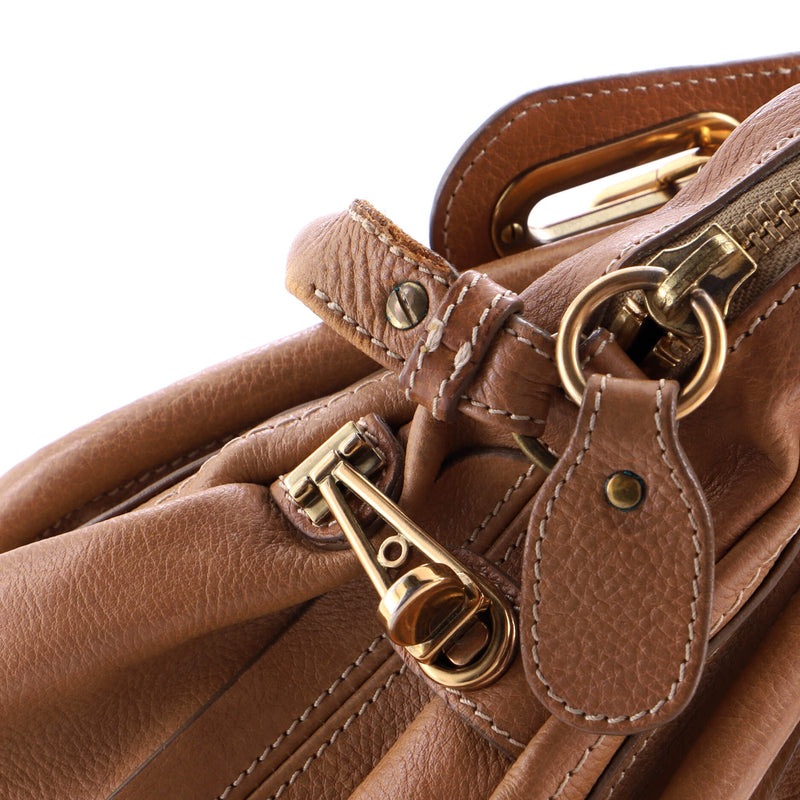 Paraty Top Handle Bag Leather Medium