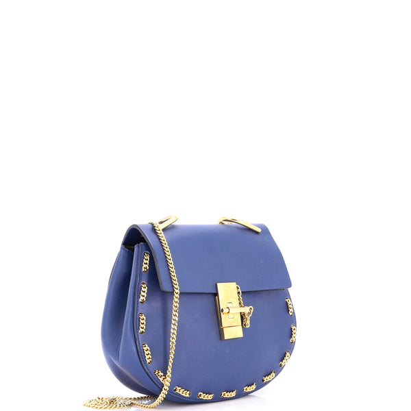 Drew Crossbody Bag Chain Embellished