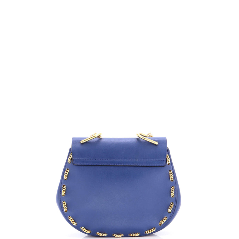 Drew Crossbody Bag Chain Embellished