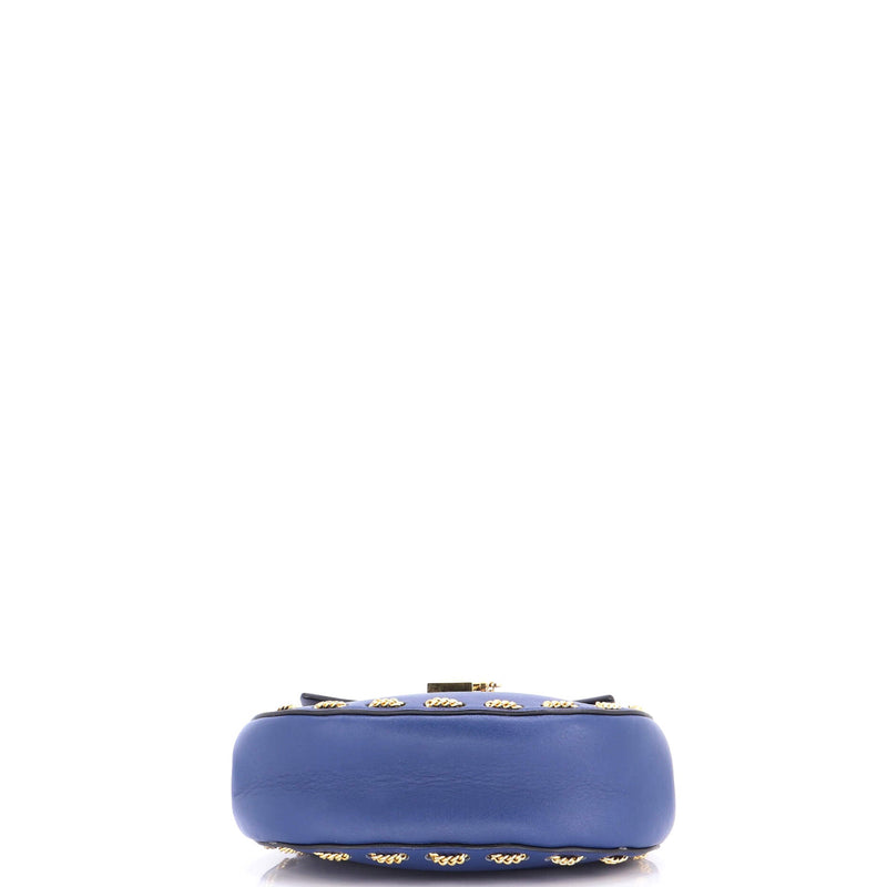 Drew Crossbody Bag Chain Embellished