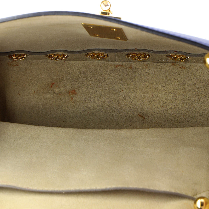 Drew Crossbody Bag Chain Embellished