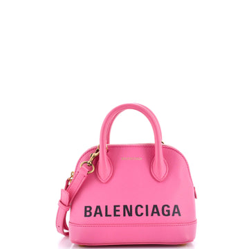 Logo Ville Bag Leather Xxs