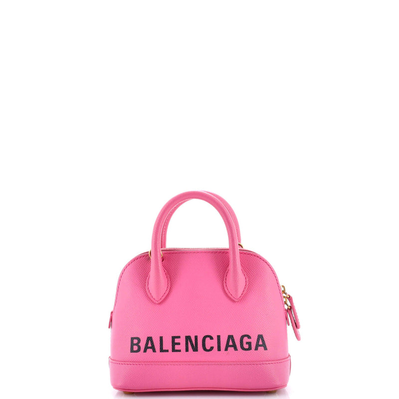 Logo Ville Bag Leather Xxs