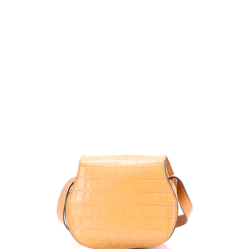 Marcie Crossbody Bag Crocodile Embossed