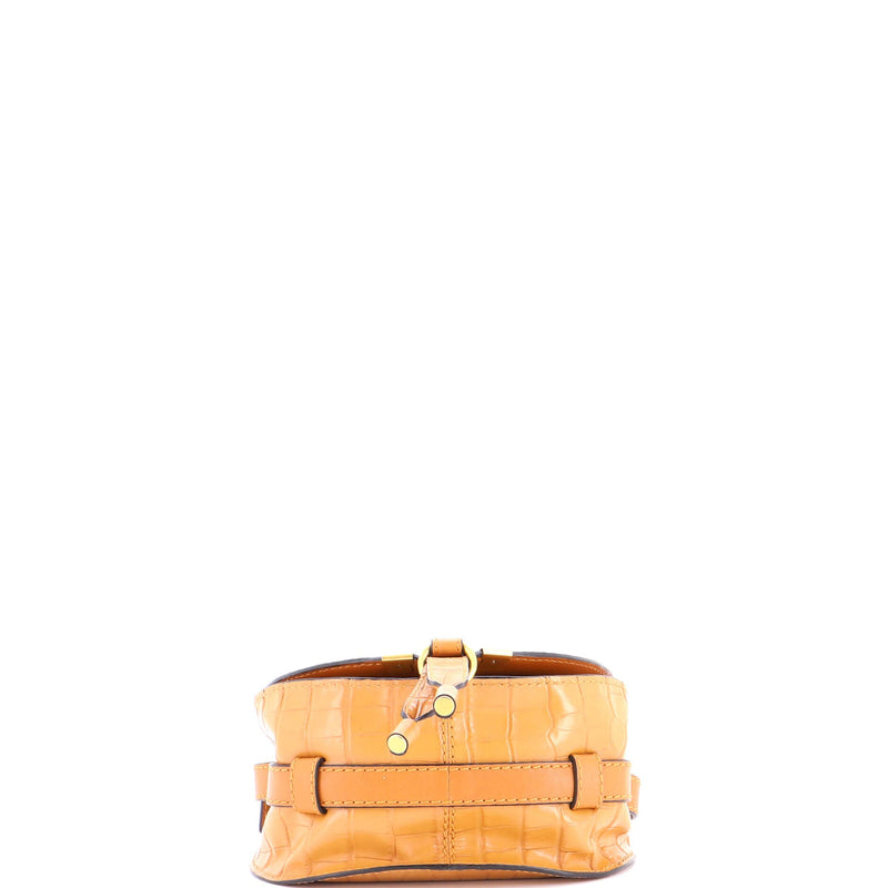 Marcie Crossbody Bag Crocodile Embossed