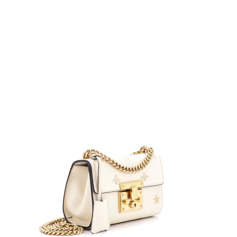 Padlock Shoulder Bag Printed Leather