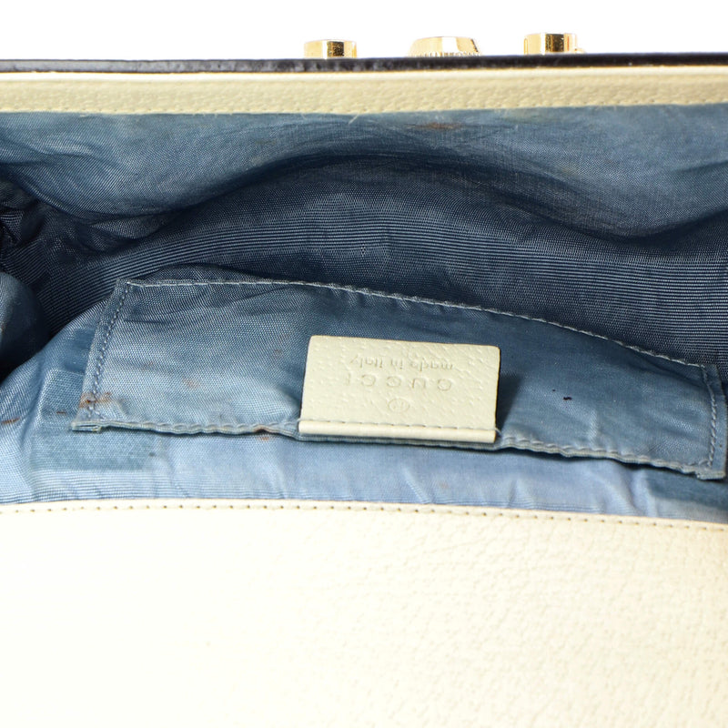 Padlock Shoulder Bag Printed Leather