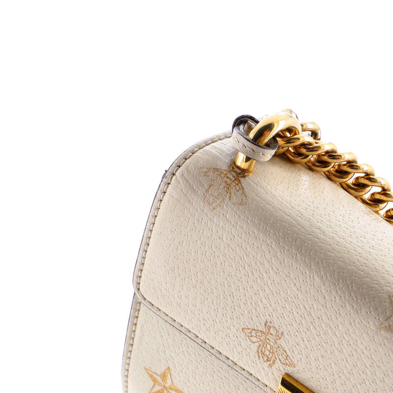 Padlock Shoulder Bag Printed Leather