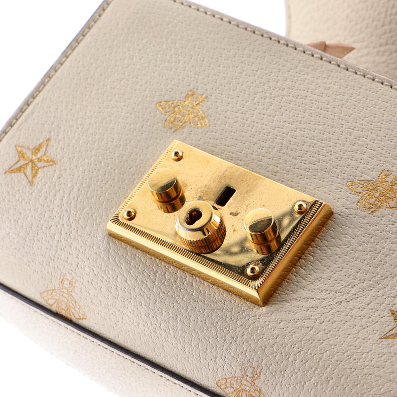 Padlock Shoulder Bag Printed Leather