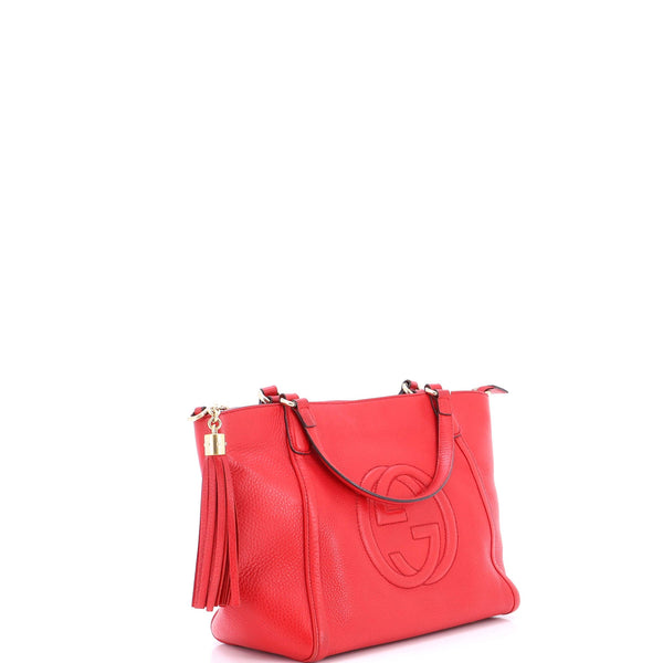 Soho Convertible Top Handle Bag Leather