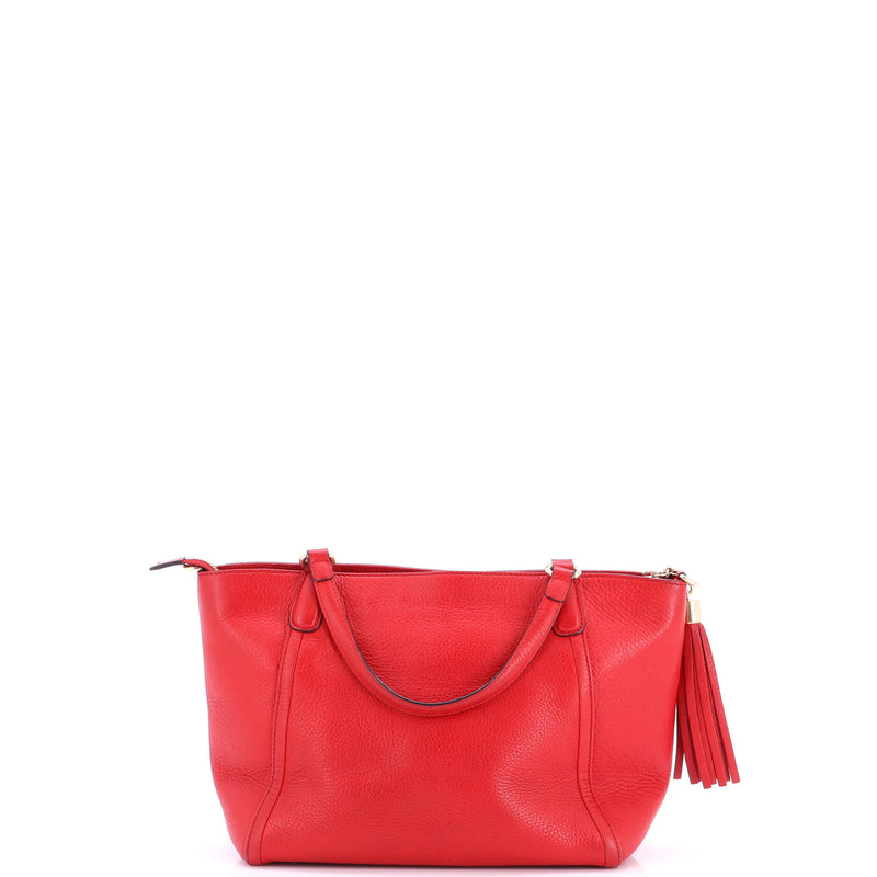 Soho Convertible Top Handle Bag Leather