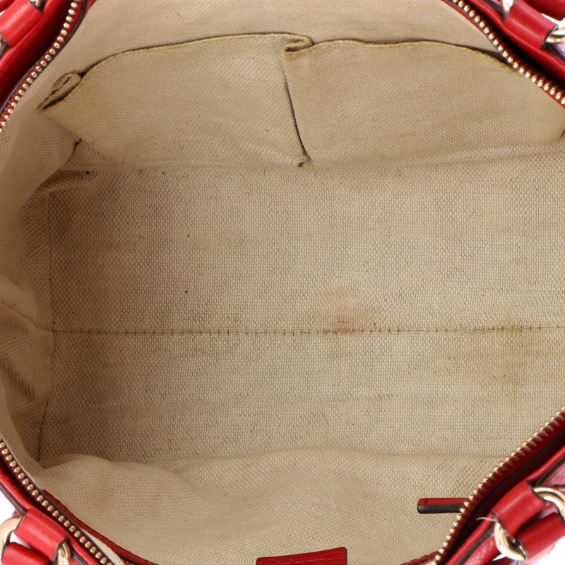 Soho Convertible Top Handle Bag Leather