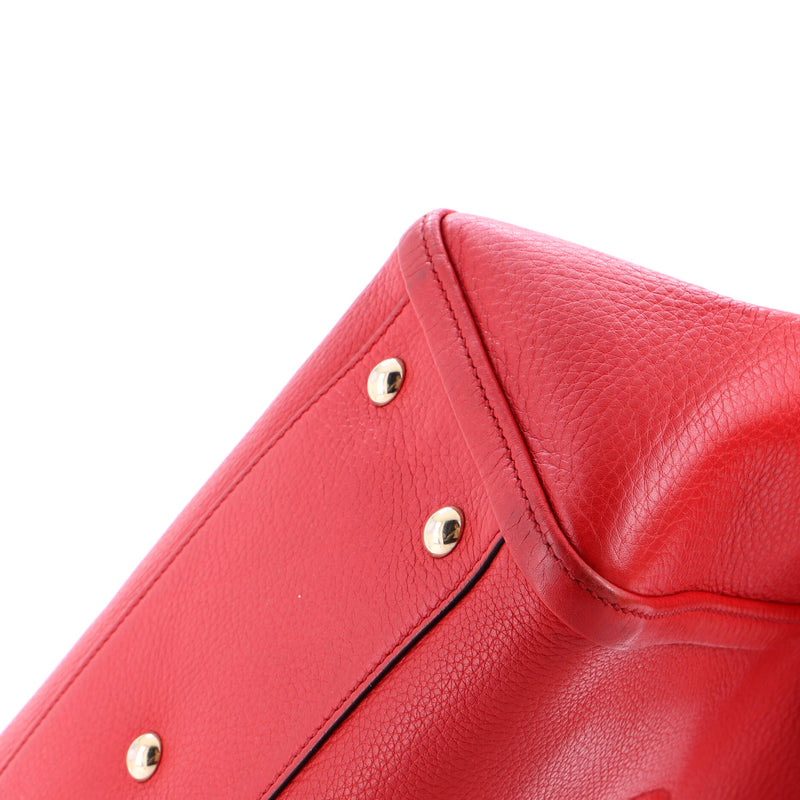 Soho Convertible Top Handle Bag Leather