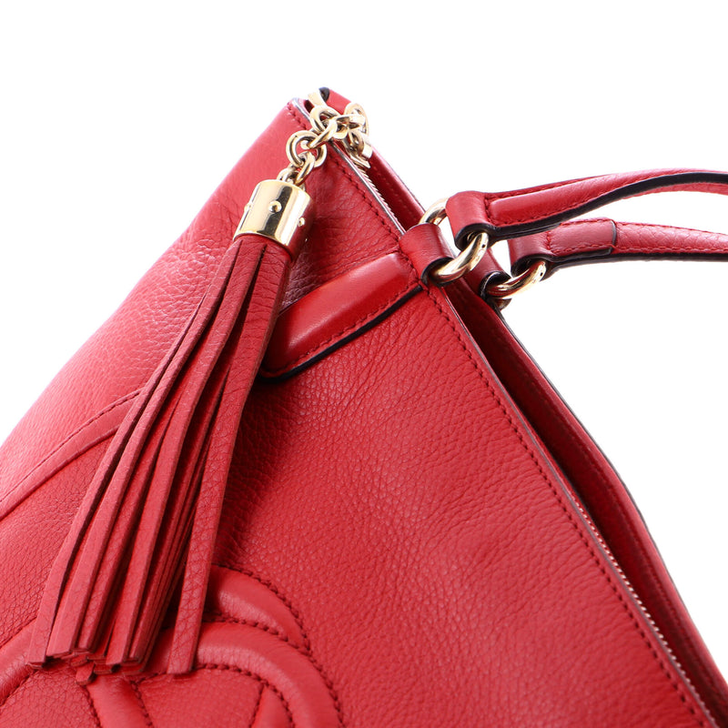 Soho Convertible Top Handle Bag Leather