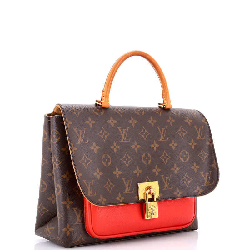 Marignan Handbag Canvas With Leather