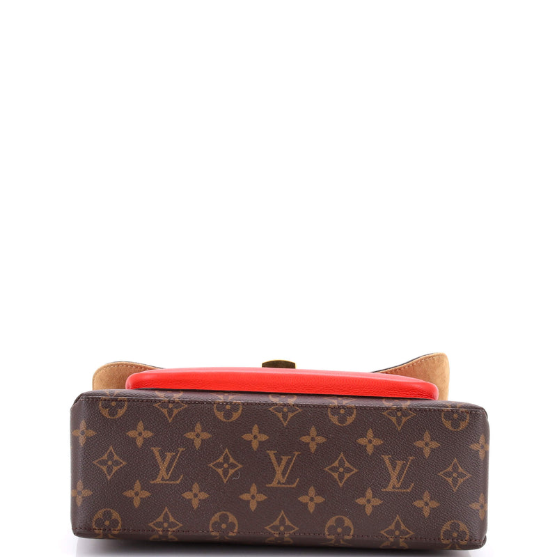 Marignan Handbag Canvas With Leather