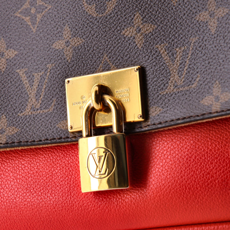 Marignan Handbag Canvas With Leather