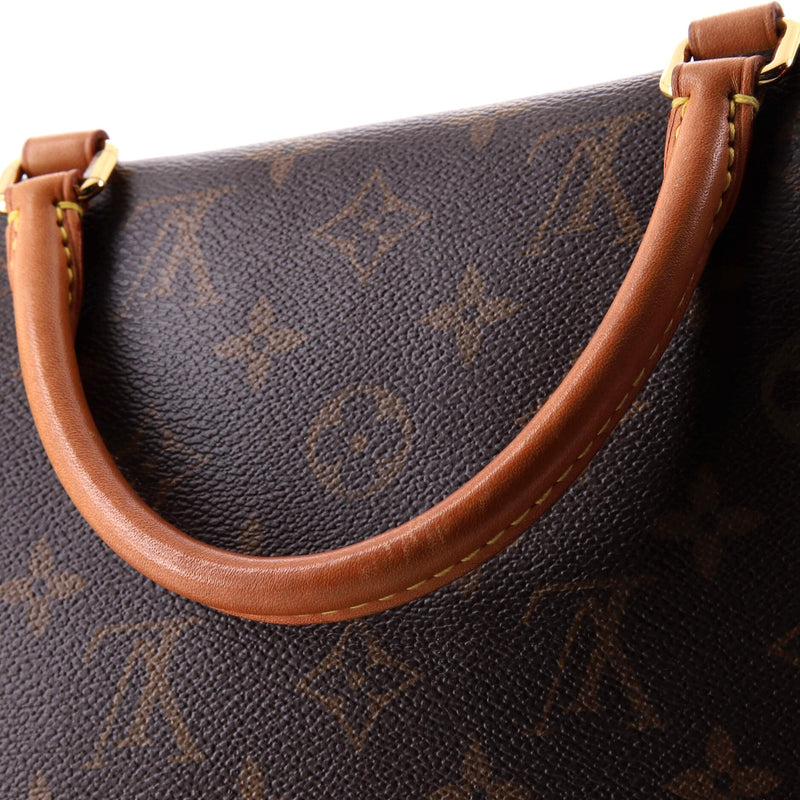 Marignan Handbag Canvas With Leather