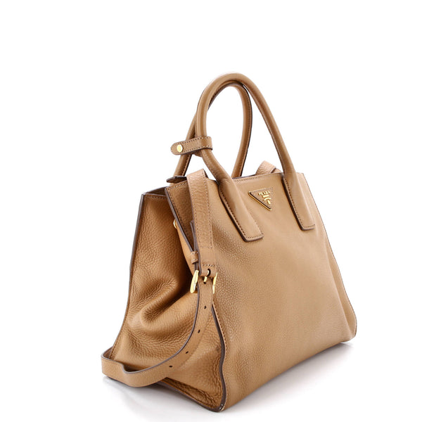 Convertible Shopping Tote Vitello Daino