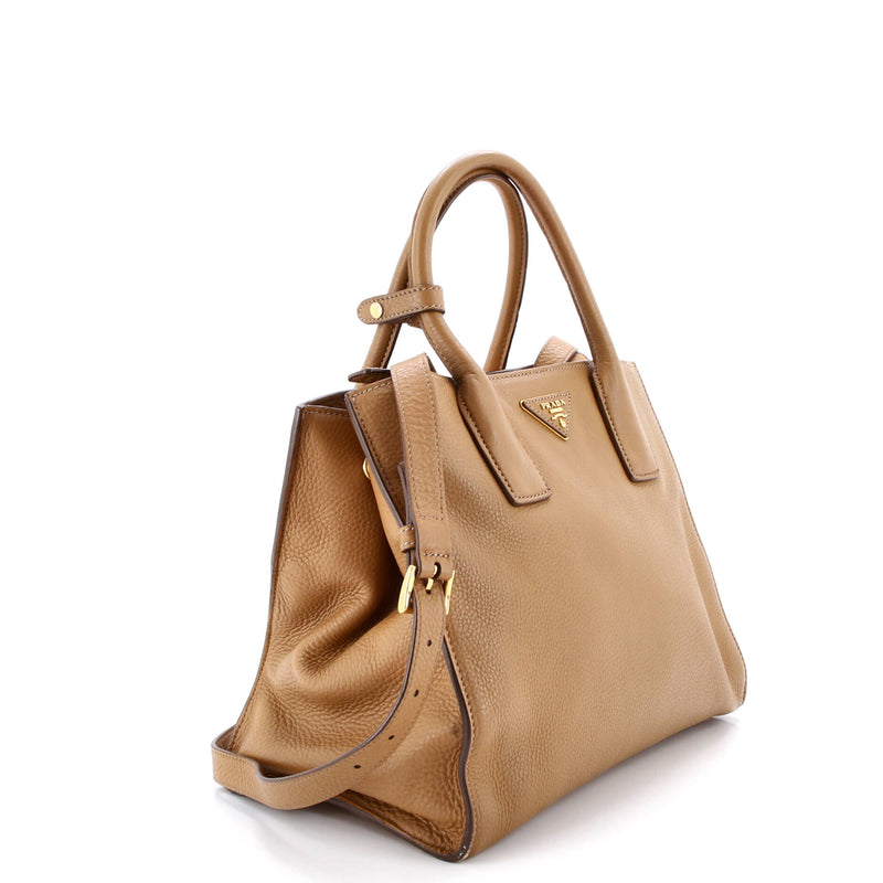Convertible Shopping Tote Vitello Daino