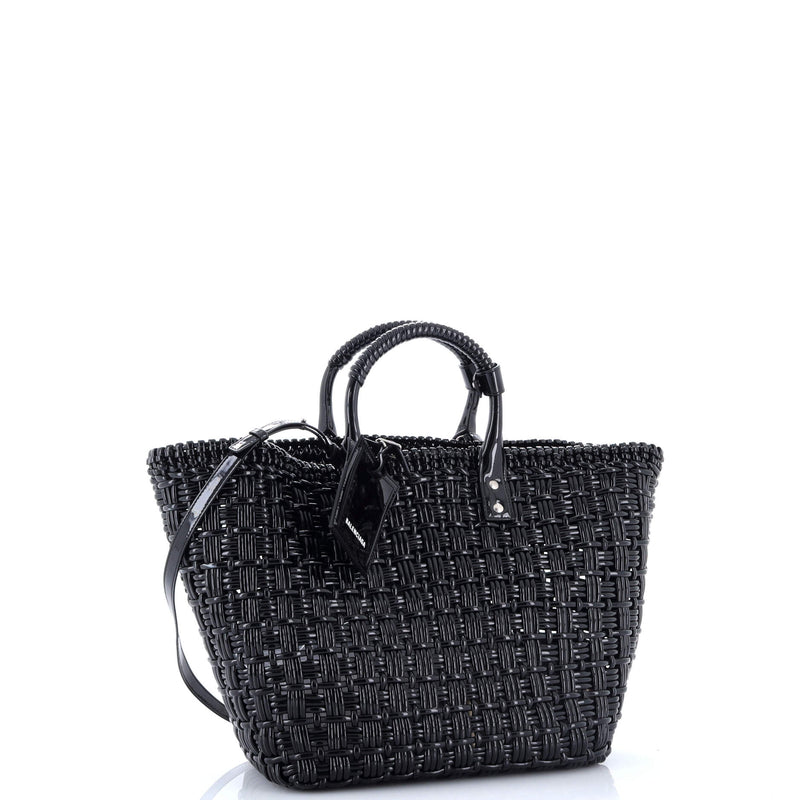 Bistro Panier Bag Woven Faux Leather