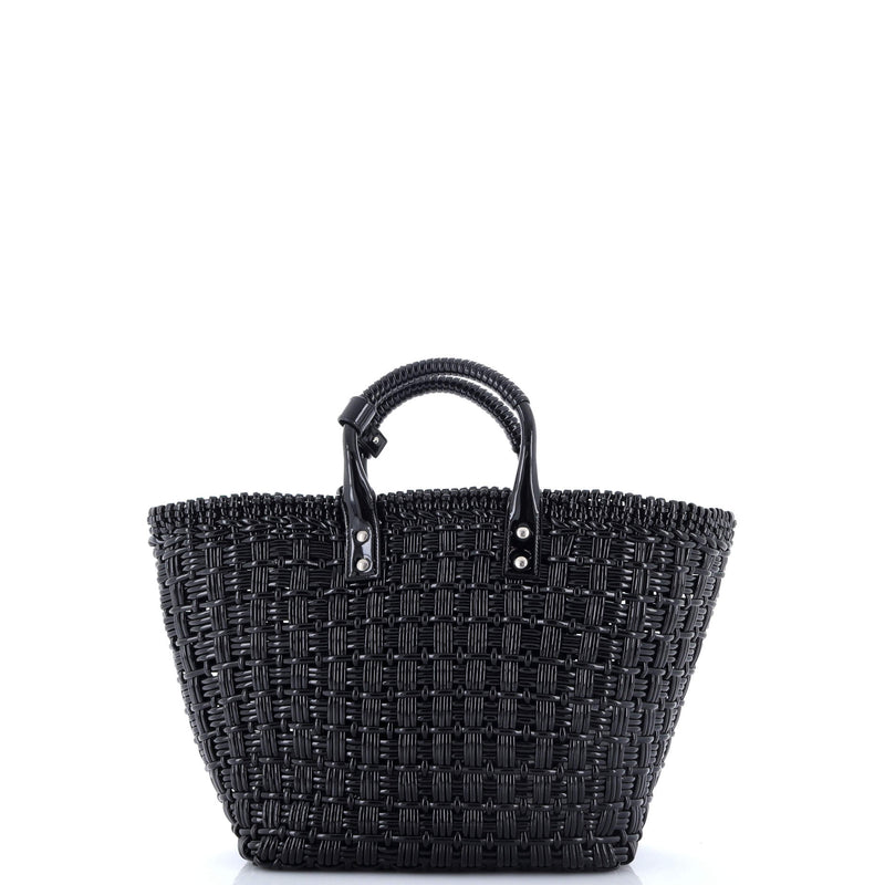 Bistro Panier Bag Woven Faux Leather