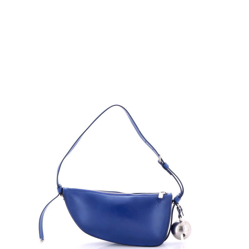 Shield Sling Shoulder Bag Leather Mini